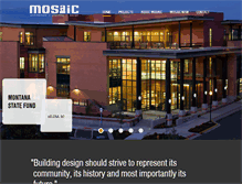 Tablet Screenshot of mosaicarch.com